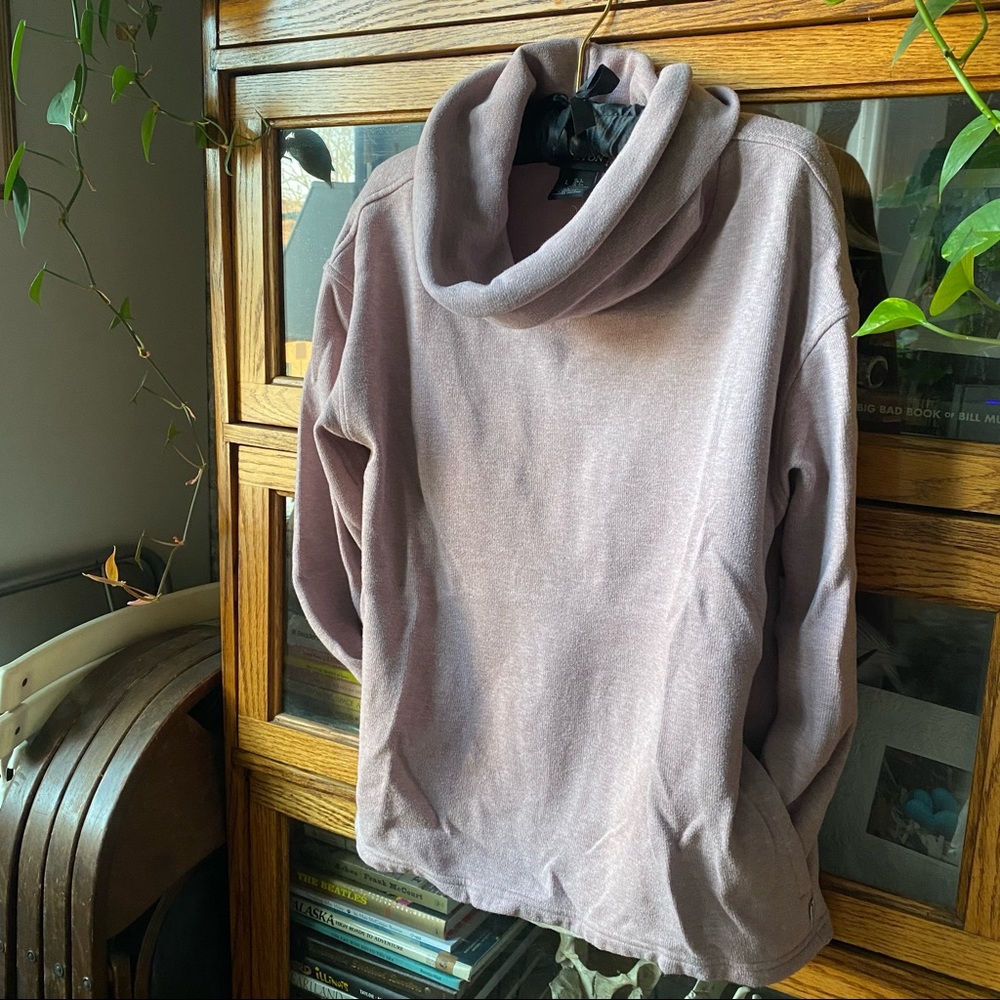Burton Women’s Cowl Neck Sweatshirt - light purple - large